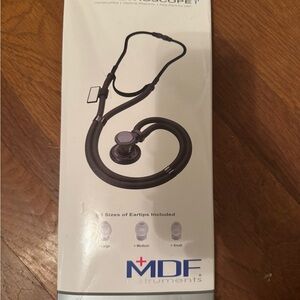 MDF Instruments Black Stethoscope